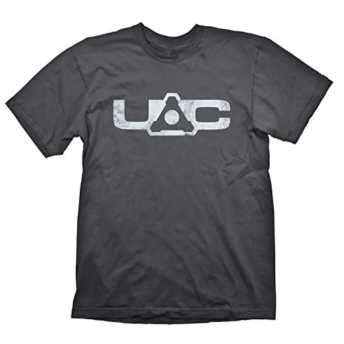 Doom Eternal: Uac Logo Grey (T-Shirt Unisex Tg. XL) [Italia]