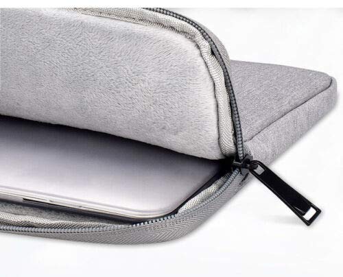 Dot. Funda Portátil Compatible con Lenovo Ideapad 330-15ICH y Cualquier Otro 15-15.6 Notebook Pulgadas Macbook Chromebook Protector Vertical Suave Funda de Transporte Funda - Azul Medianoche