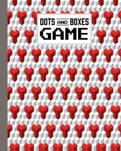 Dots And Boxes Game: Cube Cover Dots & Boxes Activity Book - 120 Pages!, Dots and Boxes Game Notebook - Classic Pen & Paper Games (8.5 x 11 inches) by Logan A Hoffman