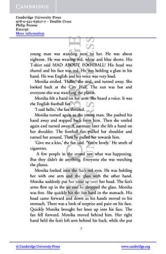 Double Cross. Level 3 Lower Intermediate. A2+. Cambridge English Readers.