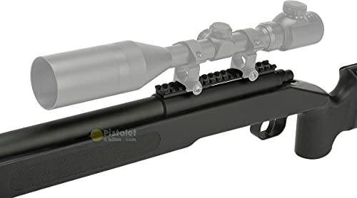 Double Eagle Airsoft M62 Sniper a muella (Spring) Negra Calibre 6mm. Potencia 0,5 Julio
