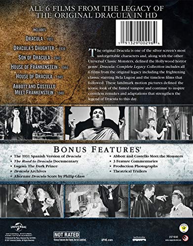 Dracula: Complete Legacy Collection [Edizione: Stati Uniti] [Italia] [Blu-ray]