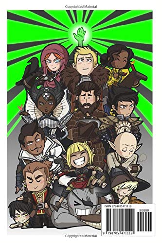 Dragon Age Inquisition Notebook: (110 Pages, Lined, 6 x 9)