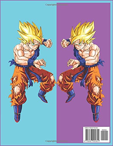 Dragon Ball Z Libro Da Colorare: Dragon Ball I Migliori 2021 Per Bambini Con Immagini Non Ufficiali Di Alta Qualità