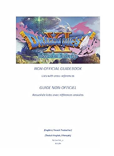 Dragon Quest XI - Non-Official Guidebook: Lists with cross-references (English Edition)
