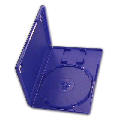 Dragon Trading® - Juego de 25 fundas para Playstation PS2, color azul