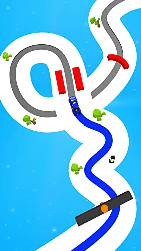 Draw line with race car rush 3d & enjoy Bridge color adventure games 2021.Roll & Fill all path of sushi hole line by fold cube art over paper surfer and get a coin in this car pencil paint coloring