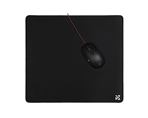 Dream Machines Gaming Mouse Pad DM Pad L - Alfombrilla para ratón (450 x 400 x 3 mm), Color Negro