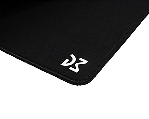 Dream Machines Gaming Mouse Pad DM Pad L - Alfombrilla para ratón (450 x 400 x 3 mm), Color Negro