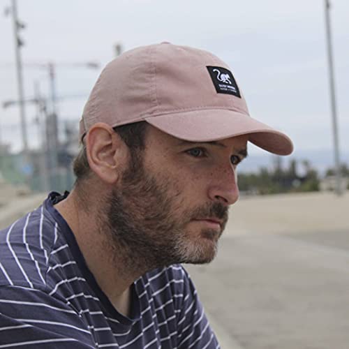 DRESSED IN MUSIC PLAY WITH ME Gorra Beisbol Classic Surf Monkey - Gorra Dad sin Estructura - algodón de corderoy (Rosa)