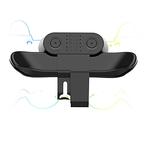 DRILI Accesorio de botón trasero para controlador PS4