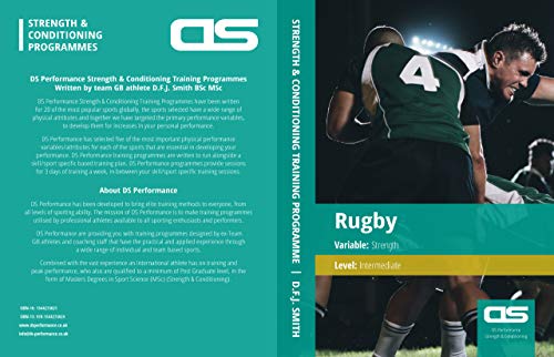 DS Performance - Strength & Conditioning Training Program for Rugby, Strength, Intermediate (English Edition)