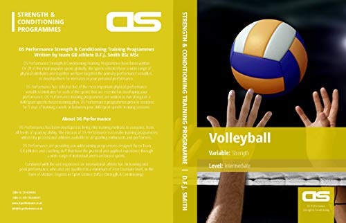 DS Performance - Strength & Conditioning Training Program for Volleyball, Strength, Intermediate (English Edition)