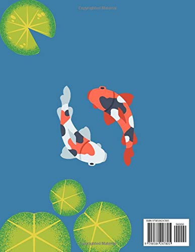 Dual Notebook Graph and Lined Carp Cover: Narrow Ruled (55) + Grid Lined 2x2 Squares Per Inch (55) 8.5x11, Pages 110, Paperback