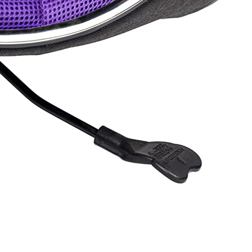 duehome Silla de Escritorio, Silla de Estudio, Silla Juvenil, Acabado en Tejido Transpirable, Color Lila, Modelo Bambola, Medidas: 56 cm (Ancho) x 54 cm (Fondo) x 84-95,5 cm (Alto)