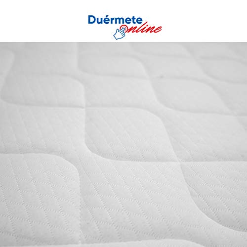 Duérmete Online Colchón viscoelástico Cyan Viscografeno Reversible (Cara Invierno-Verano) | Antibacteriano | Fabricado en ESPAÑA, 0, 135x180