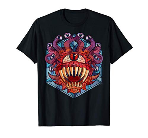 Dungeons & Dragons Beholder Stained Glass Camiseta