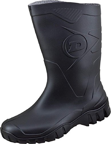 Dunlop Protective Footwear, Botas de Goma de Trabajo Hombre, Negro, talla 39