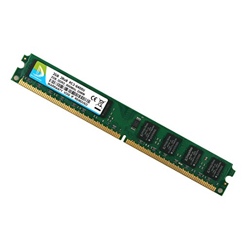 DUOMEIQI 8GB Kit （4X 2GB） 2RX8 DDR2 800MHz DIMM PC2-6300 PC2-6400 CL6 1.8v 240 Pin Non-ECC Módulo RAM de Memoria de Escritorio sin búfer Compatible con el Sistema Intel AMD