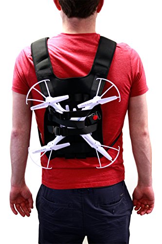 DURAGADGET Mochila/Arnés Ajustable para tranporte de Dron dji Phantom/Inspire 1 / Phantom 2 Vision/Phantom 1/3 / 3 Standard/Inspire 1 Pro/Raw / 3 4K / 3 Advanced / 3 Professional