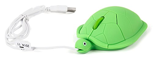 DURAGADGET Ratón con Forma De Tortuga para Portátil MSI Raider GE73VR 7RF-258XES - con Conexión USB - Ideal para Sus Hijos