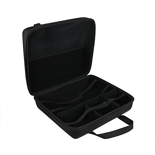 Duro EVA estuche de viaje para HTC Vive HDMI DisplayPort USB 2.0 - Gafas Realidad Virtual por Hermitshell