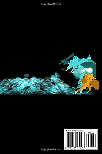 Dust an Elysian Tail Notebook: Wide Ruled Paper, 110 Blank Lined Pages, Size 6 x 9 inches