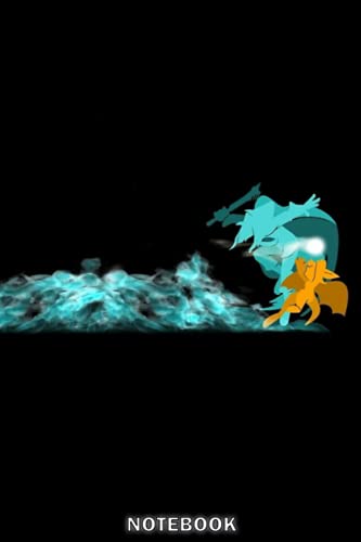 Dust an Elysian Tail Notebook: Wide Ruled Paper, 110 Blank Lined Pages, Size 6 x 9 inches