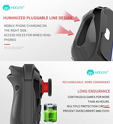 EastWing 054/056/508/050 Bluetooth Game Pad Android VR manejar control remoto PUGB L1 R1 Joystick móvil para teléfono celular PC 058