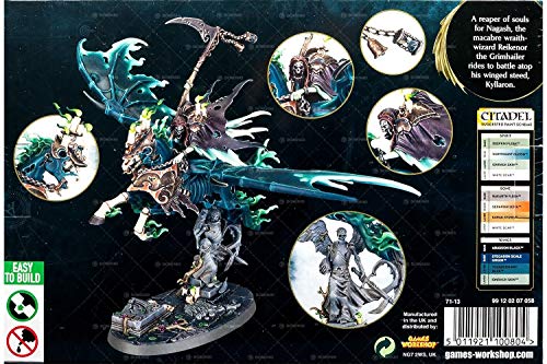 Easy-To-Build Nighthaunt Reikenor the Grimhailer Warhammer Age of Sigmar