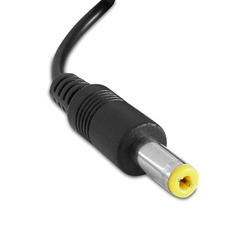 Eaxus® Fuente de alimentación adecuada para SNES y NES - Cable de alimentación / Cable de carga compatible con cualquier Super Nintendo y Nintendo Entertainment System [Nueva versión].