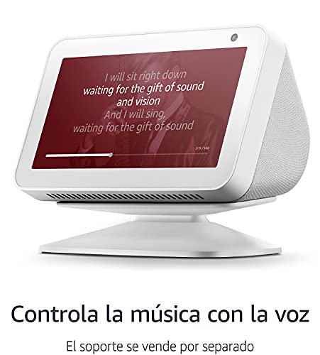 Echo Show 5 reacondicionado certificado, una pantalla inteligente y compacta con Alexa, blanco