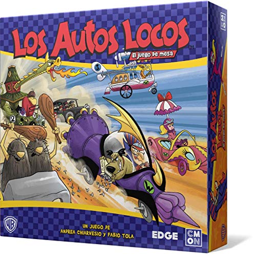 Edge Entertainment-Other License Los Autos Locos el Juego de Mesa-Español, Color (EECMWR01)