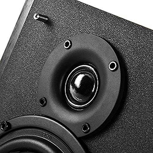 Edifier R1700BT Altavoces de Estante Bluetooth - Monitores de Estudio de Campo Cercano Activos - Altavoces 2.0 - Instalación de gabinete de madera - 66w RMS - Negro