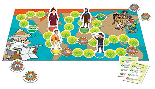 Educa - Érase Una Vez…Los Exploradores Juego de Mesa Educativo, Multicolor (18857))