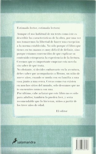 El niño con el pijama de rayas (Novela (Best Seller))