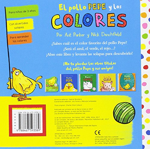 El pollo Pepe y los colores (El pollo Pepe y sus amigos)