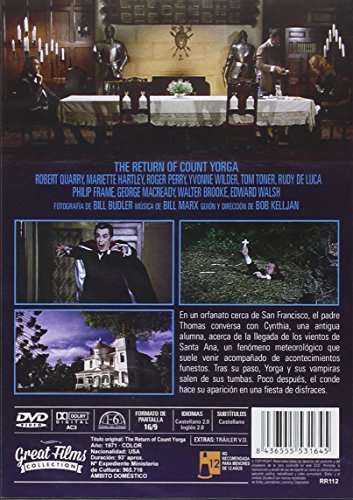 El retorno del Conde Yorga [DVD]