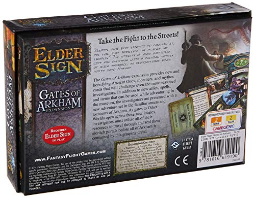 Elder Sign: Gates of Arkham Board Game Expansion