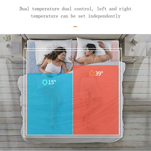 Eléctrico con calefacción: con control remoto digital, 12 horas de apagado automático del temporizador y 4 ajustes de calor, control de doble control de doble control, control de temperatura de la zon