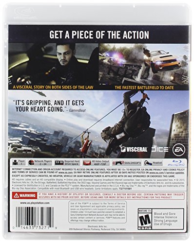 Electronic Arts Battlefield Hardline PS3 - Juego (PlayStation 3, Acción, ENG)