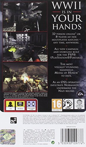 Electronic Arts Medal of Honor Heroes 2 Essentials, PSP - Juego (PSP, PlayStation Portable (PSP), Tirador, T (Teen))