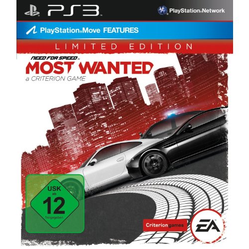 Electronic Arts Need for Speed: Most Wanted Limited Edition, PS3 PlayStation 3 Inglés vídeo - Juego (PS3, PlayStation 3, Racing, Modo multijugador, E10 + (Everyone 10 +))