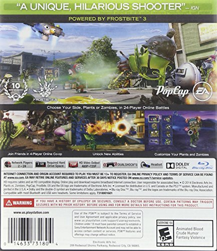 Electronic Arts Plants vs Zombies Garden Warfare PS3 - Juego (PlayStation 3, Acción, ENG)