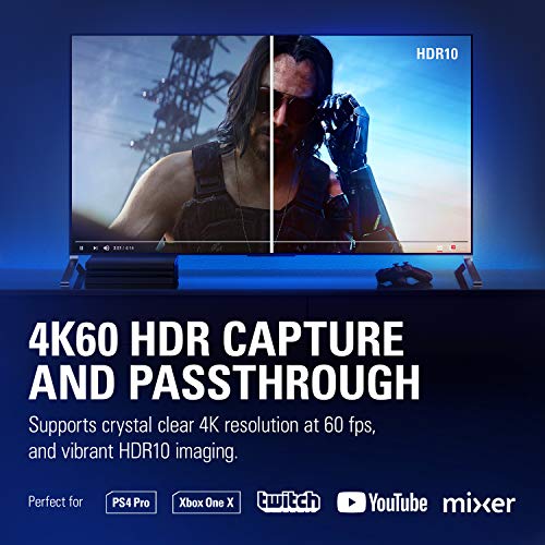 Elgato 4K60 Pro MK.2, Pcie Tarjeta De Captura, Captura A 4K60 Hdr10, Traspaso Sin Retardo + Key Light - Panel Led De Estudio Profesional con 2800 Lúmenes