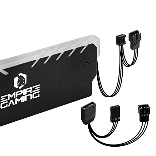 EMPIRE GAMING - Guardian M201 Disipador de Calor para Memoria RAM DDR DDR3 DDR4 - PC Gaming Radiador RGB Sync Direccionable -Refrigerador Aluminio para Memoria -Intel y AMD