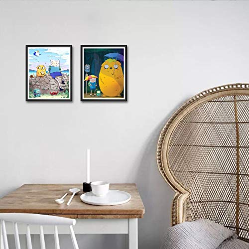 Empire - Póster de anime de Finn & Jake para decoración de habitación adolescente, juego de 8