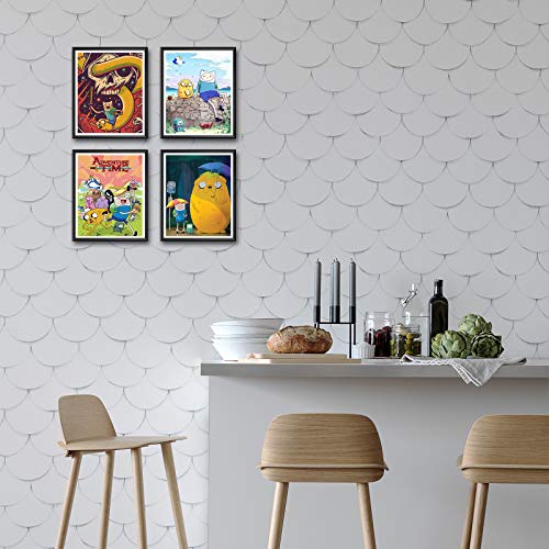 Empire - Póster de anime de Finn & Jake para decoración de habitación adolescente, juego de 8