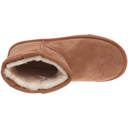 Emu Wallaby Mini, Botas de Nieve Niños Unisex, Beige-Beige (Chestnut), 35