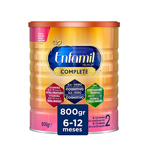 Enfamil Complete 2 Leche de Continuación en Polvo, desde los 6 Meses, 800g